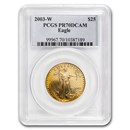 1/2 oz Proof American Gold Eagle PR-70 PCGS (Random Year)