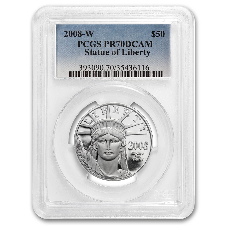 1/2 oz Proof American Platinum Eagle PR-70 PCGS (Random Year)