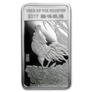1/2 oz Silver Bar - APMEX (2017 Year of the Rooster)