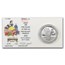 1/2 oz Silver - Disney's Snow White 50th Anniv (Doc, w/Assay)