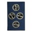 1/2 oz Silver Round- 1982 E.T. Extra Terrestrial (4-Pc,Box & COA)