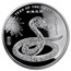 1/2 oz Silver Round - APMEX (2013 Year of the Snake)