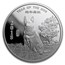 1/2 oz Silver Round - APMEX (2018 Year of the Dog)