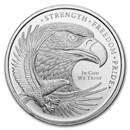 1/2 oz Silver Round - Eagle (Strength, Freedom, & Pride)