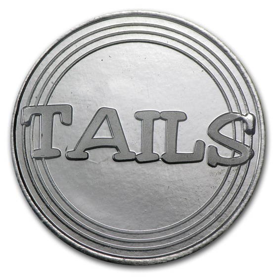 Buy 1/2 oz Silver Round Heads or Tails Novelty APMEX