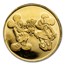 1/20 oz Gold Round - Mickey Mouse & Minnie Mouse