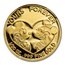 1/20 oz Gold Round - Mickey Mouse & Minnie Mouse