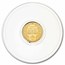 1/200 oz Gold Round: Day of the Dead Rose Skull - MPM