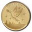1/25 oz Gold Round - Holy Land Mint Dove of Peace (2023,In Assay)