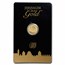 1/25 oz Gold Round - Holy Land Mint Dove of Peace (2023,In Assay)