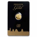 1/25 oz Gold Round - Holy Land Mint Dove of Peace (2025,In Assay)