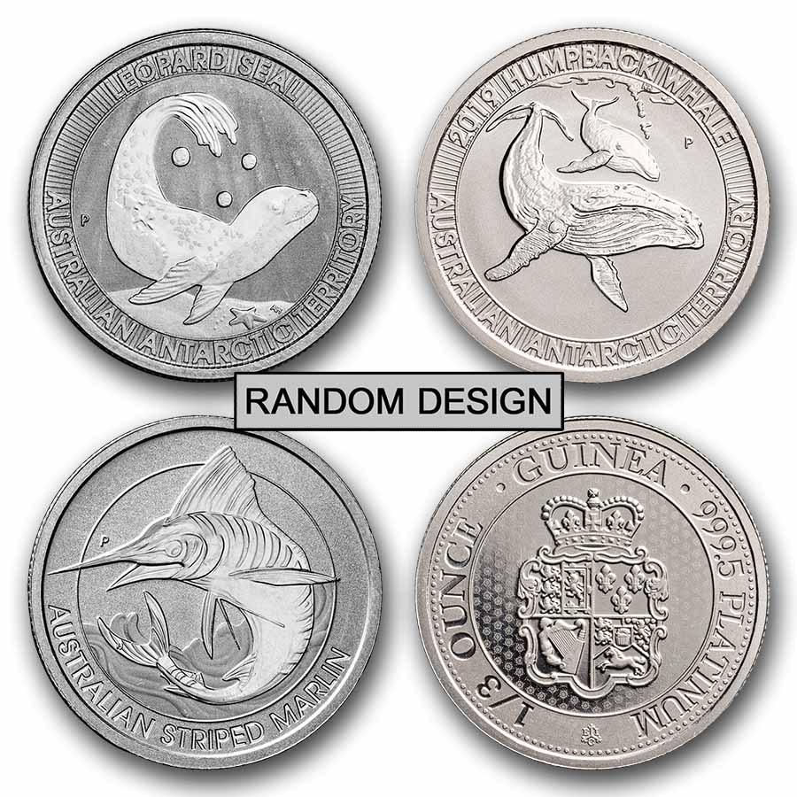 1/3 oz Platinum Coin - Random Mint