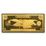 1/4 gram Gold Aurum Note - Eagle & Flag Design (Random Year)