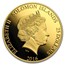 1/4 oz $25 Solomon Islands Proof Gold Lady Liberty (In Capsule)