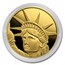1/4 oz $25 Solomon Islands Proof Gold Lady Liberty (In Capsule)