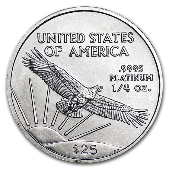 1/4 oz American Platinum Eagle BU (Random Year) 1/4 oz American Platinum Eagle BU (Random Year)