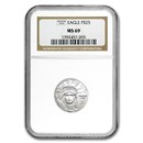 1/4 oz American Platinum Eagle MS-69 NGC (Random Year)