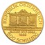 1/4 oz Gold Austrian Philharmonic (Random, Abrasions)