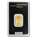 1/4 oz Gold Bar - Argor-Heraeus (In Assay)