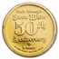 1/4 oz Gold-DIsney's Snow White 50th Aniv Hunter/Queen PR-69 PCGS