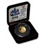 1/4 oz Gold - Disney's Snow White 50th Anniv (Dopey, w/Box & COA)