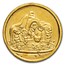 1/4 oz Gold - Disney's Snow White 50th Annv (Random, Scruffy)