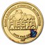 1/4 oz Gold Round - Albuquerque Balloon Fiesta (Random Motif)