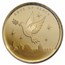 1/4 oz Gold Round - Holy Land Mint Dove of Peace (2023, In Assay)