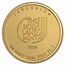 1/4 oz Gold Round - Holy Land Mint Dove of Peace (2025, In Assay)