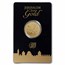 1/4 oz Gold Round - Holy Land Mint Dove of Peace (2025, In Assay)