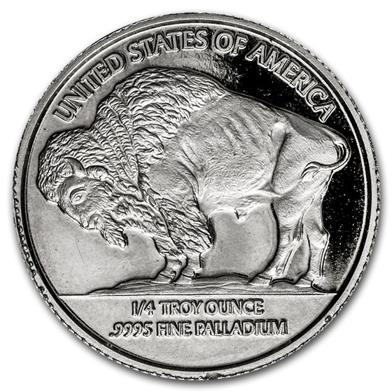1/4 oz Palladium Round - Secondary Market 1/4 oz Palladium Round - Secondary Market