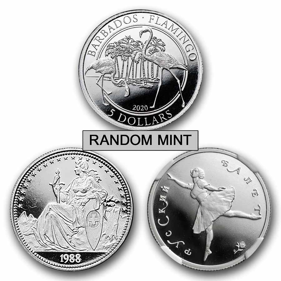 1/4 oz Platinum Coin - Random Mint