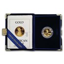 1/4 oz Proof American Gold Eagle (Random Year, w/Box & COA)