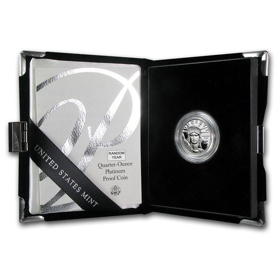 1/4 oz Proof American Platinum Eagle (Random Year, w/Box & COA) 1/4 oz Proof American Platinum Eagle (Random Year, w/Box & COA)