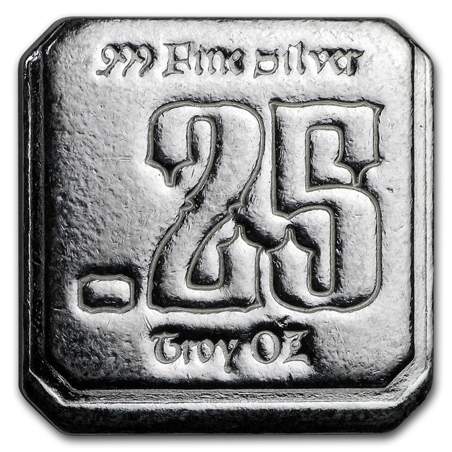 1/4 oz Silver Bar - Secondary Market