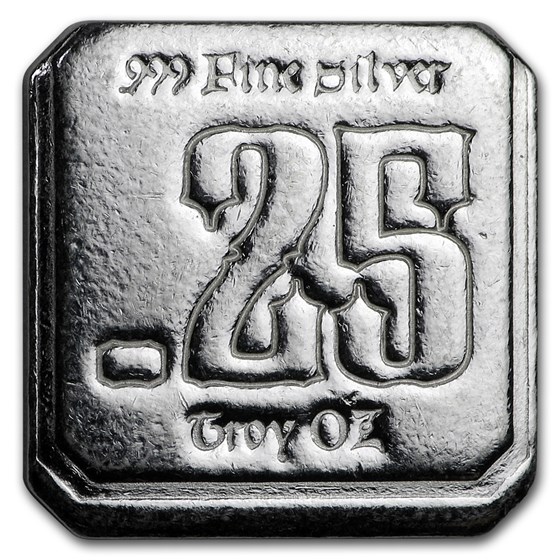 1/4 oz Silver Bar - Secondary Market 1/4 oz Silver Bar - Secondary Market