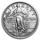 1/4 oz Silver Round - APMEX (Standing Liberty Quarter)