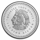 1/4 oz Silver Round - Aztec Calendar