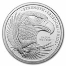 1/4 oz Silver Round - Eagle (Strength, Freedom, & Pride)
