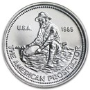 1/4 oz Silver Round - Engelhard Prospector