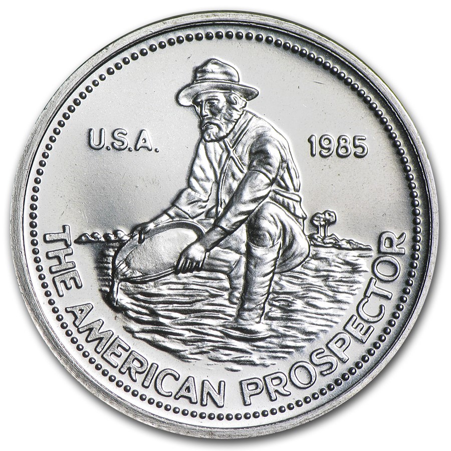 1/4 oz Silver Round - Engelhard Prospector