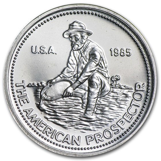 1/4 oz Silver Round - Engelhard Prospector 1/4 oz Silver Round - Engelhard Prospector