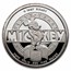 1/4 oz Silver Round - Mickey Mouse 60 Yrs Mickey Mouse Club (Box)