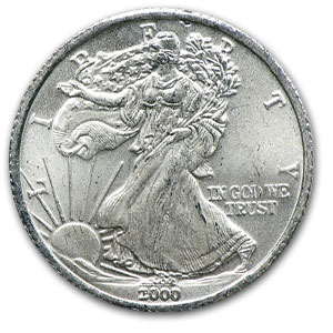 Buy 1/4 oz Silver Round - Y2K Silver Eagle | APMEX