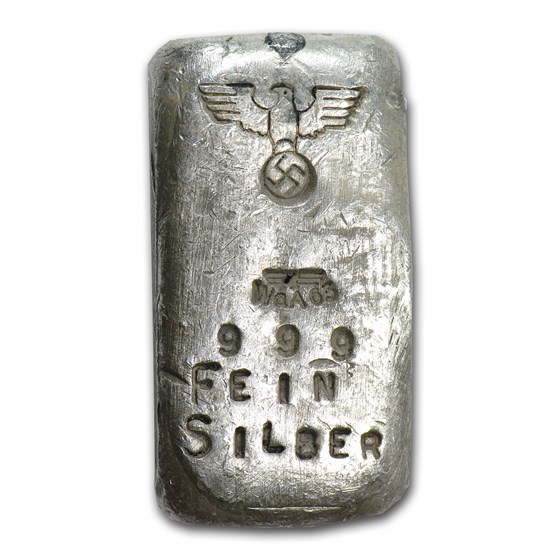 1.49 oz Silver Bar - Germany (Third Reich) 1.49 oz Silver Bar - Germany (Third Reich)