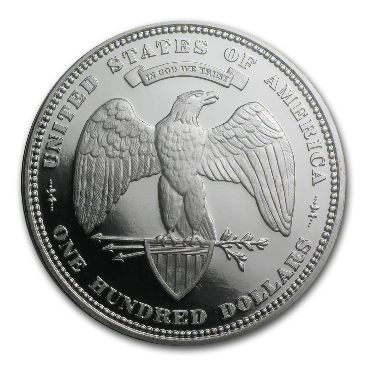 Buy 1.5 oz Silver Round - $100 Union George T. Morgan Gem Proof