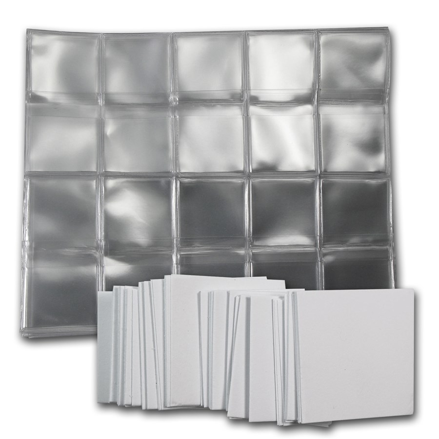 1.5 X 1.5 Soft Flips (#60) w/paper inserts - 100 count