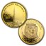 1.85 oz Gold Round - UAE 2012 Dubai Gold Burj Khalifa (4 pc)