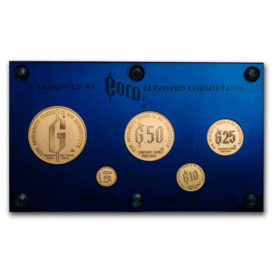 1.90 oz Gold Round - 1985 Gold Standard Co. (Proof Set)