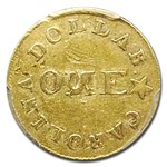 $1 Carolina Gold Bechtler AU-53 PCGS (K-4, N Reversed)